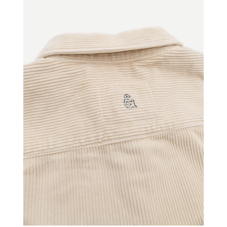 Colours &amp; Sons 9222-761 Cord Overshirt - Wood Ash