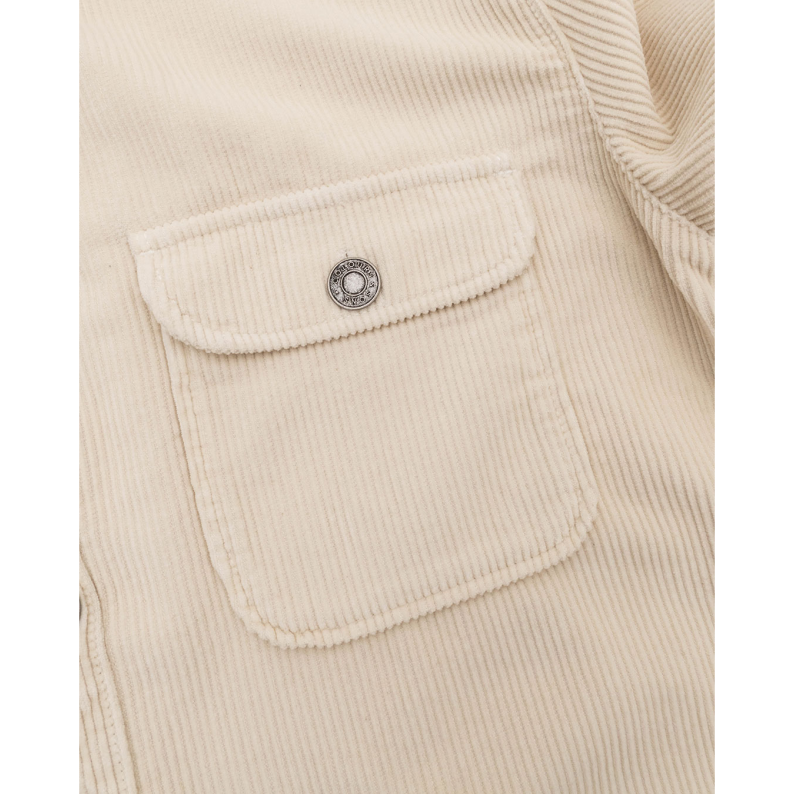 Colours &amp; Sons 9222-761 Cord Overshirt - Wood Ash