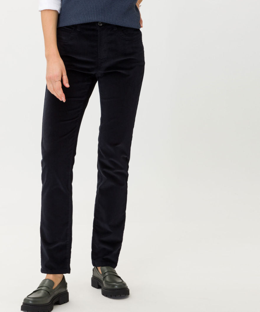Brax Mary Fine Cord in Navy 79-1634