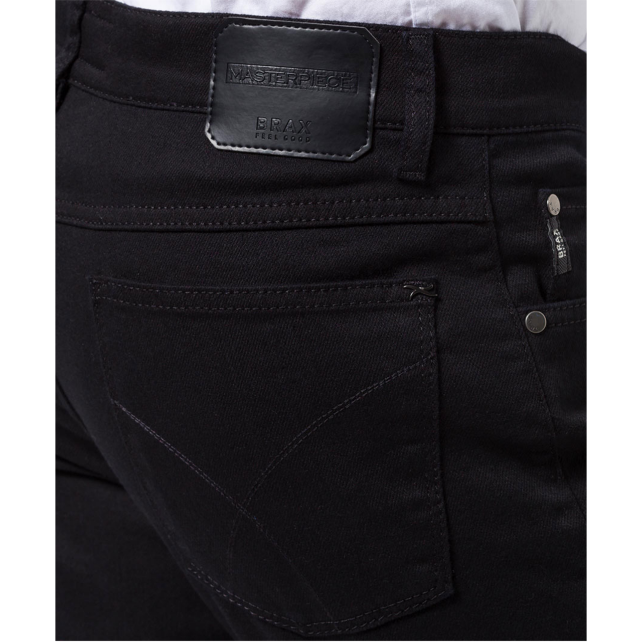 Brax Masterpiece Cooper Fit Denim Regular Fit Jeans 80-3000 – Perma Black