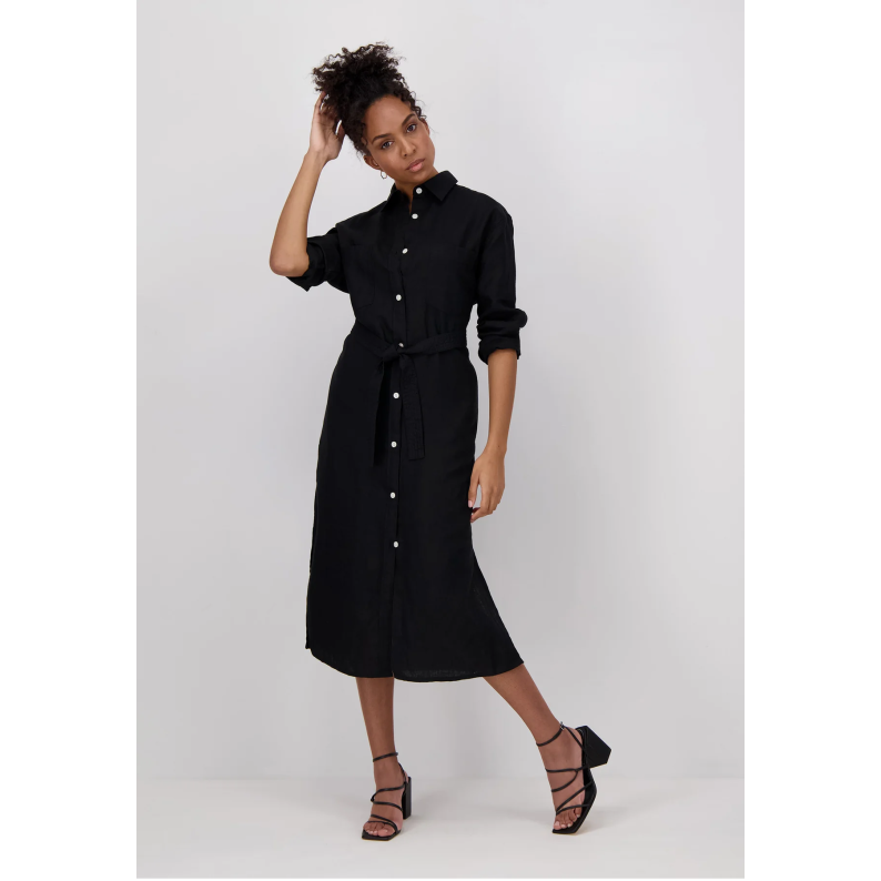 Fynch-Hatton LINEN SHIRT DRESS  20332053