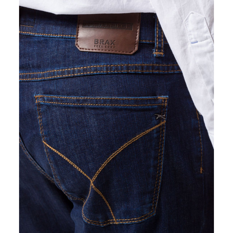 Brax Masterpiece Cooper Fit Denim Regular Fit Jeans 80-3000 – Blue/Black