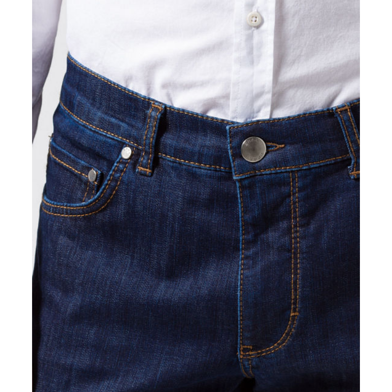 Brax Masterpiece Cooper Fit Denim Regular Fit Jeans 80-3000 – Blue/Black