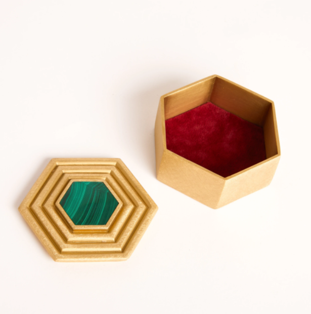 Rachel Entwistle Varro Hexagon Jewellery Box