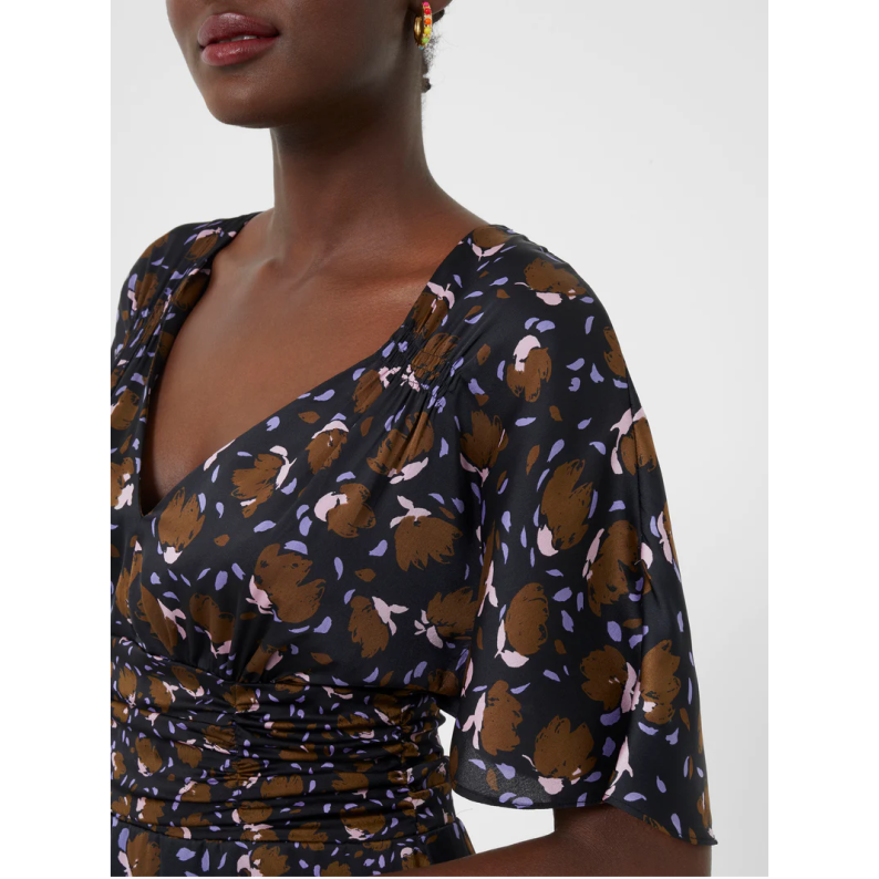 french connection inu satin dress French Connection Afina Inu Satin Midi