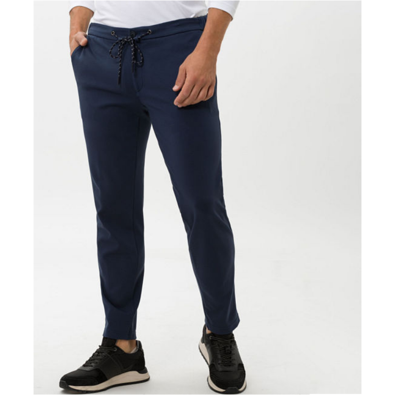 Brax Jog Tech Trousers 845707 Blue Jepsons