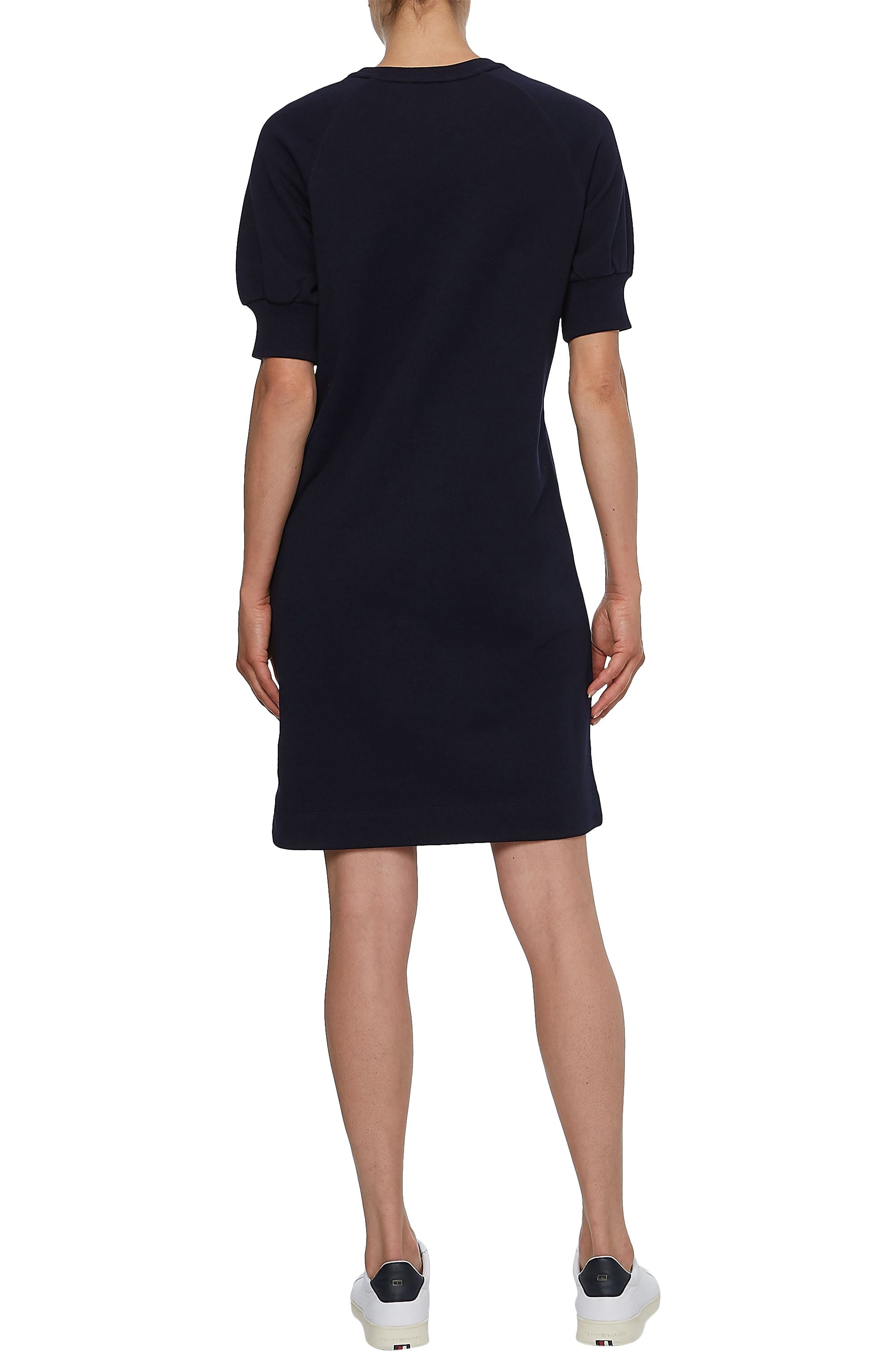 Tommy Hilfiger Graphic Crew Neck Sweat Dress 3922