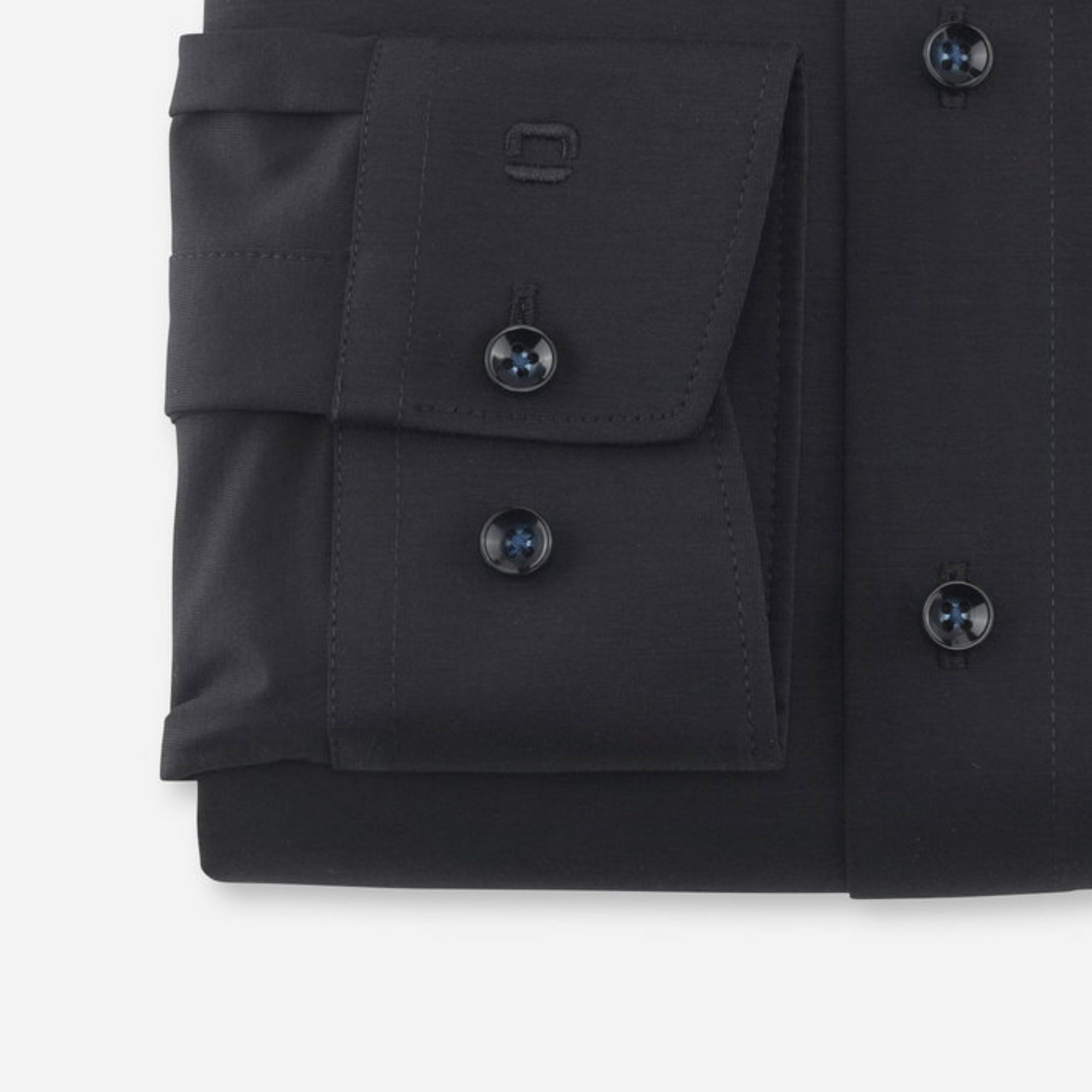 OLYMP Luxor 24/Seven Modern Fit Super 4 Way Stretch Shirt 1202 Midnight Blue