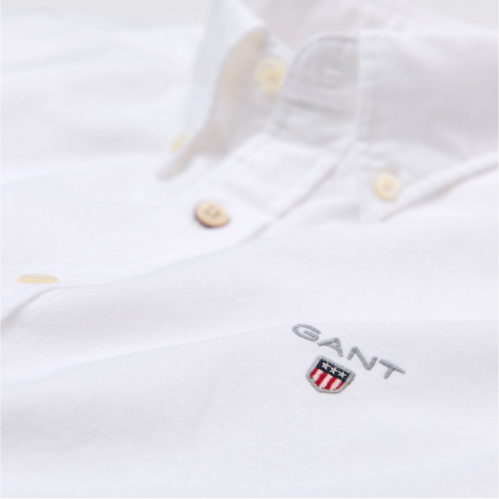 GANT Slim Fit Oxford Shirt 3046002 - White