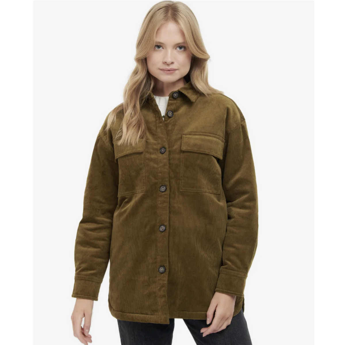 Barbour sales cord overshirt