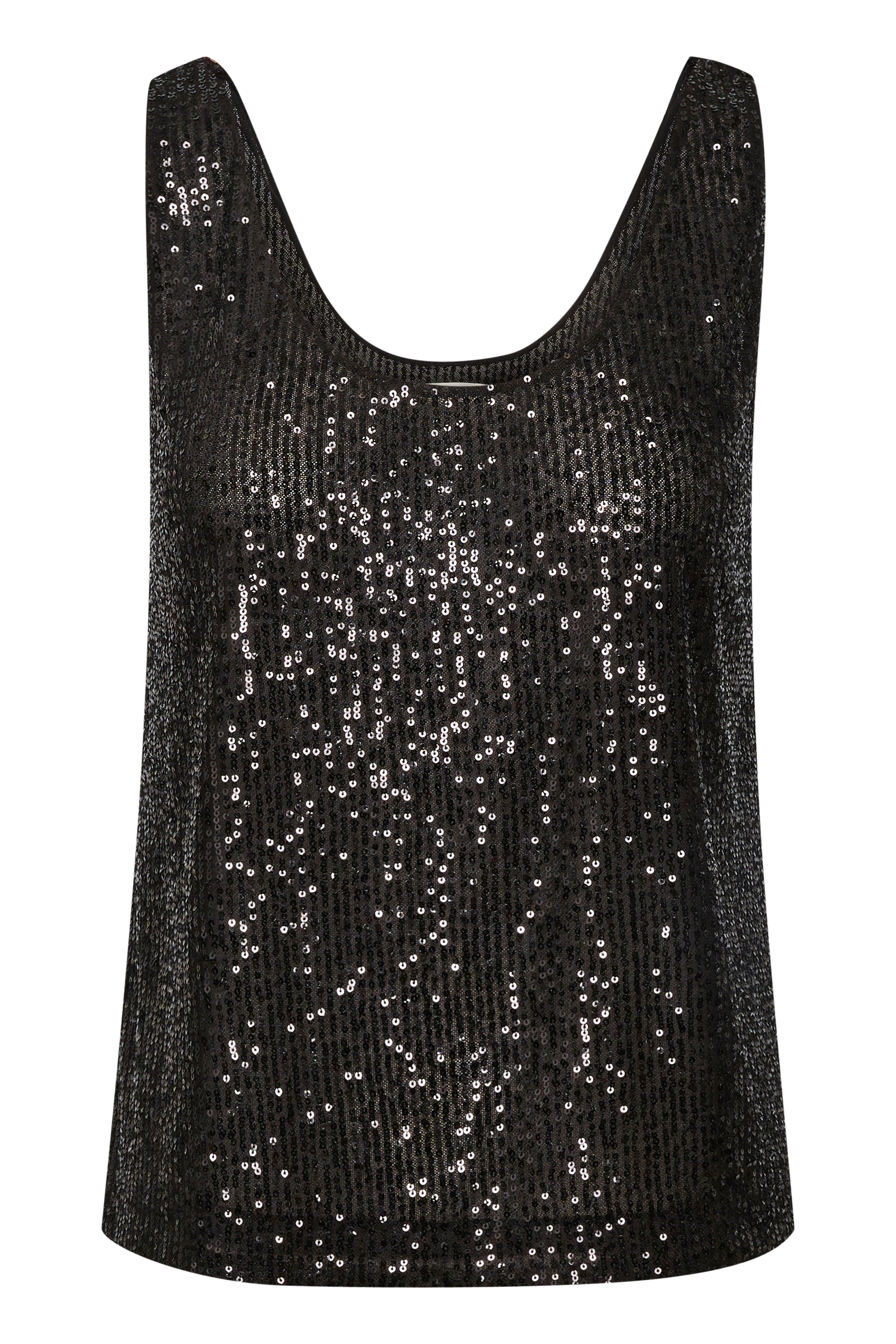 Part Two Black Sequin Tamana Tank
