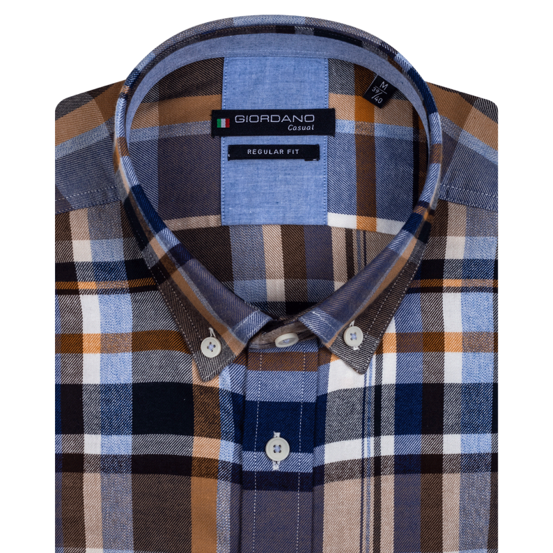 Giordano Regular Fit Check Shirt 227302