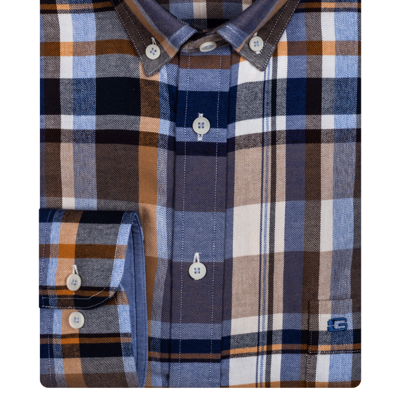 Giordano Regular Fit Check Shirt 227302