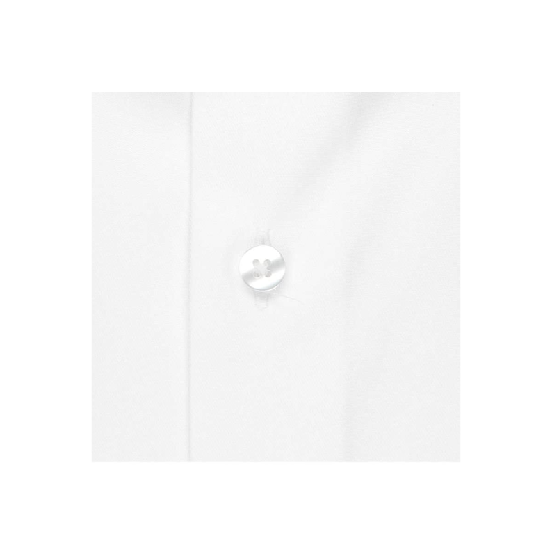 Eterna Tattoo Cover Up Shirt Swiss Cotton Non Iron - White