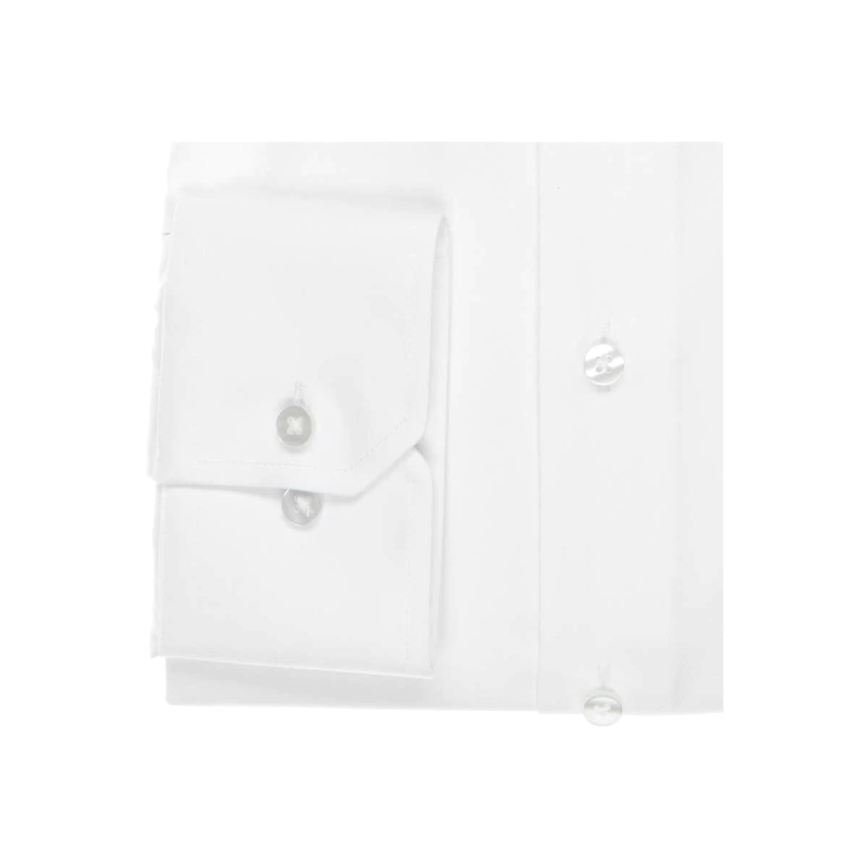 Eterna Tattoo Cover Up Shirt Swiss Cotton Non Iron - White