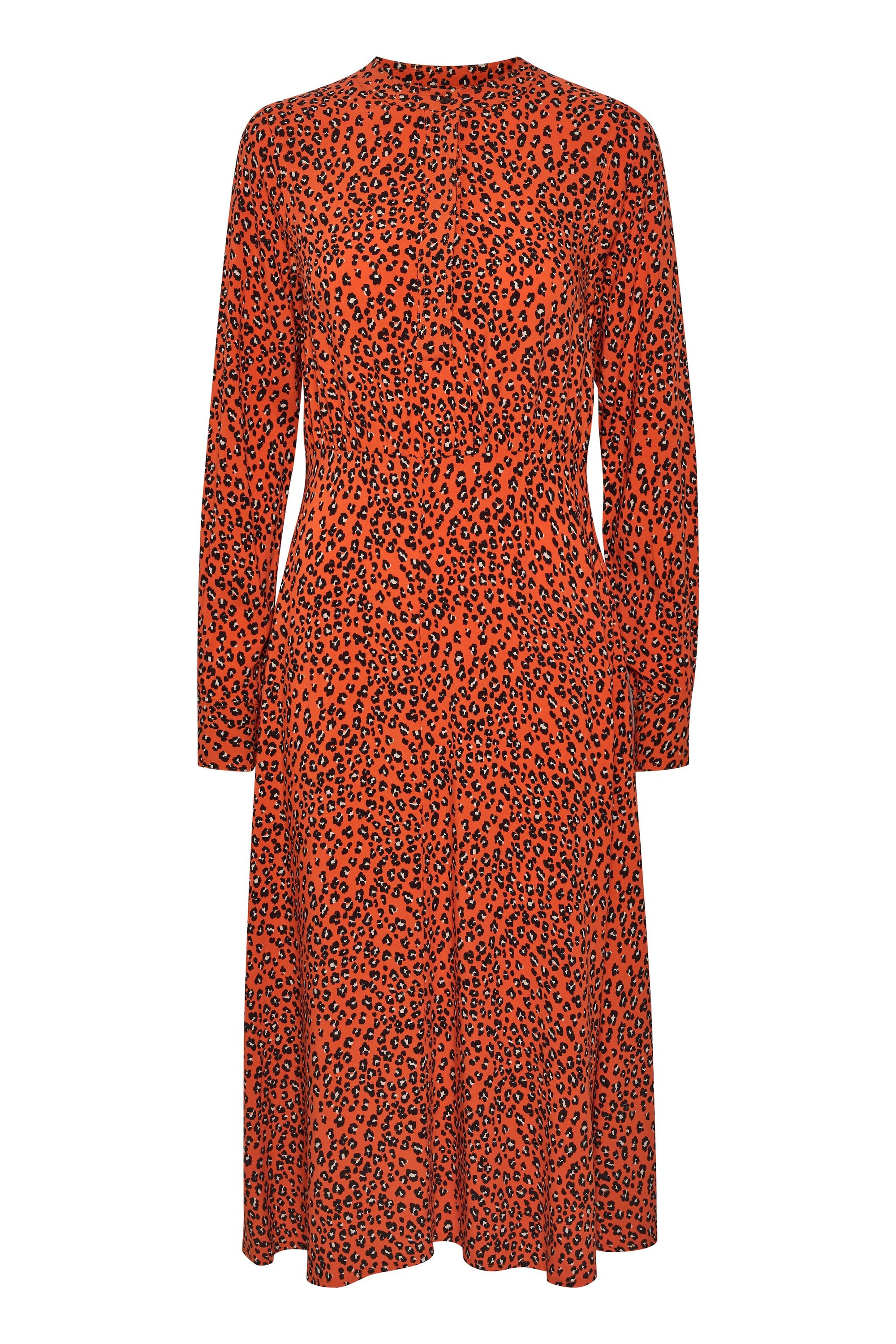 Part Two Viona Leopard Midi Dress 7394