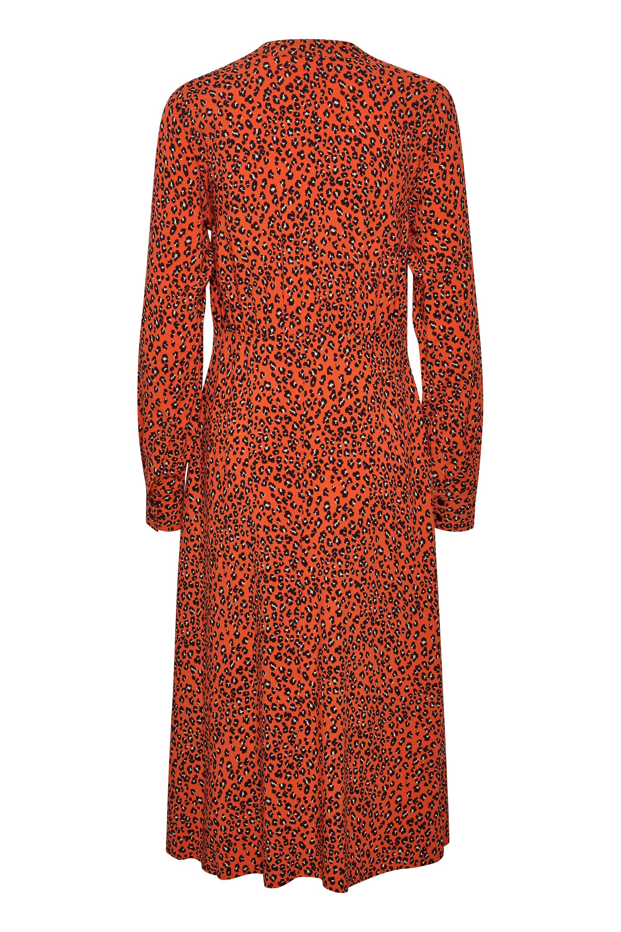 Part Two Viona Leopard Midi Dress 7394
