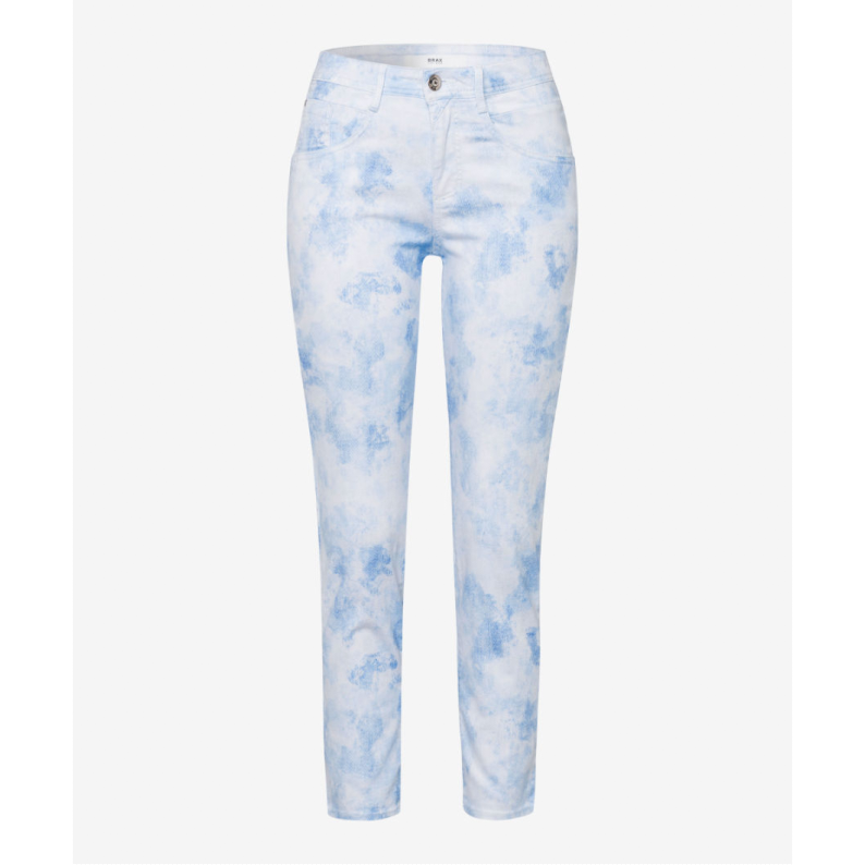 Brax Shakira S Cloud MARBELED PRINT JEANS 72-6078