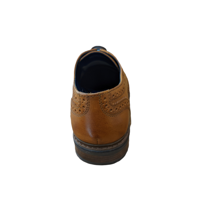 Front Tan Leather Brogue Morisson FR7450