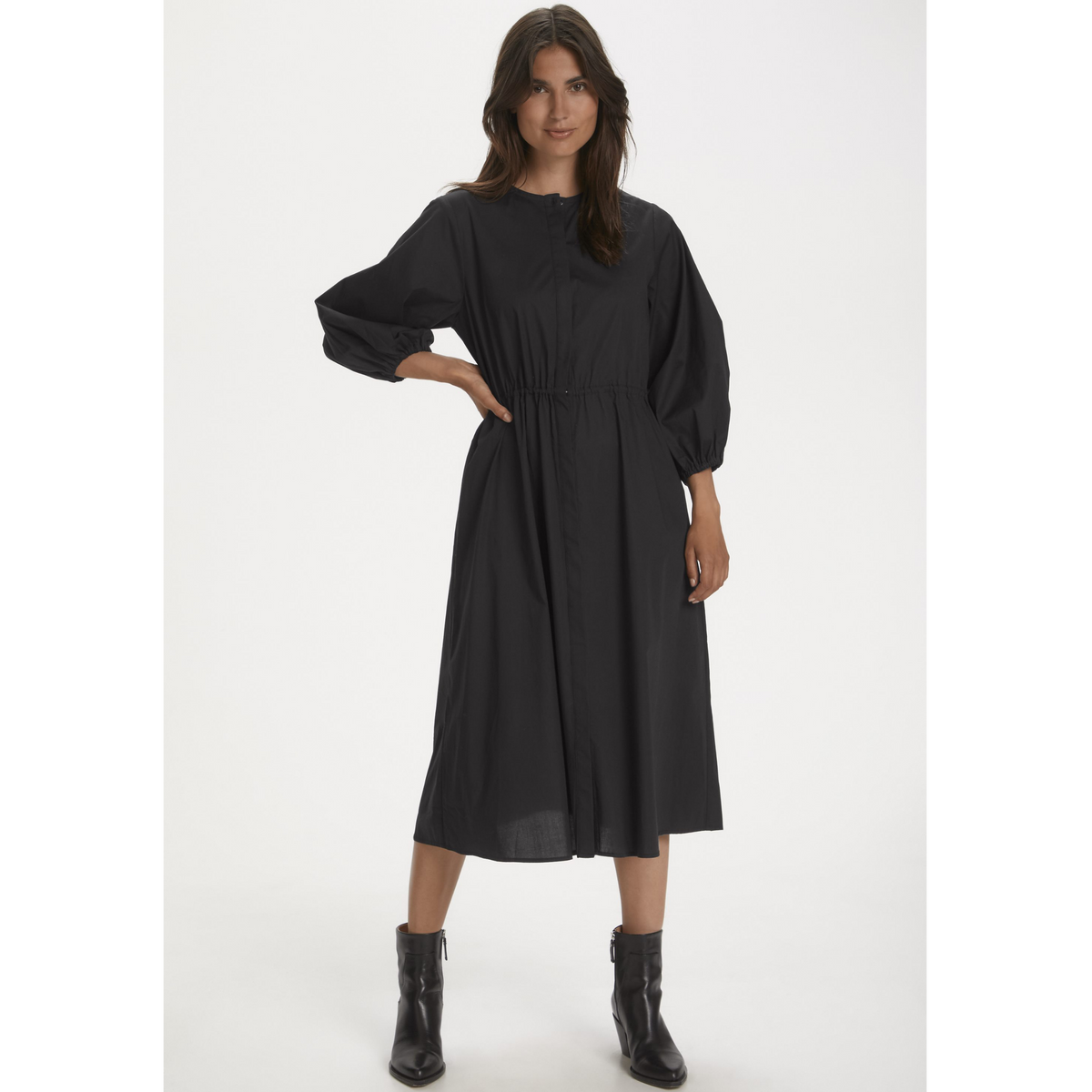 Part Two Emalia Organic Cotton Midi Dress 30305540– Jepsons