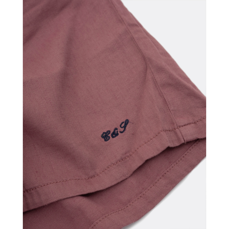 Colours &amp; Sons Linen Blend Shorts 9223-980 - Plum