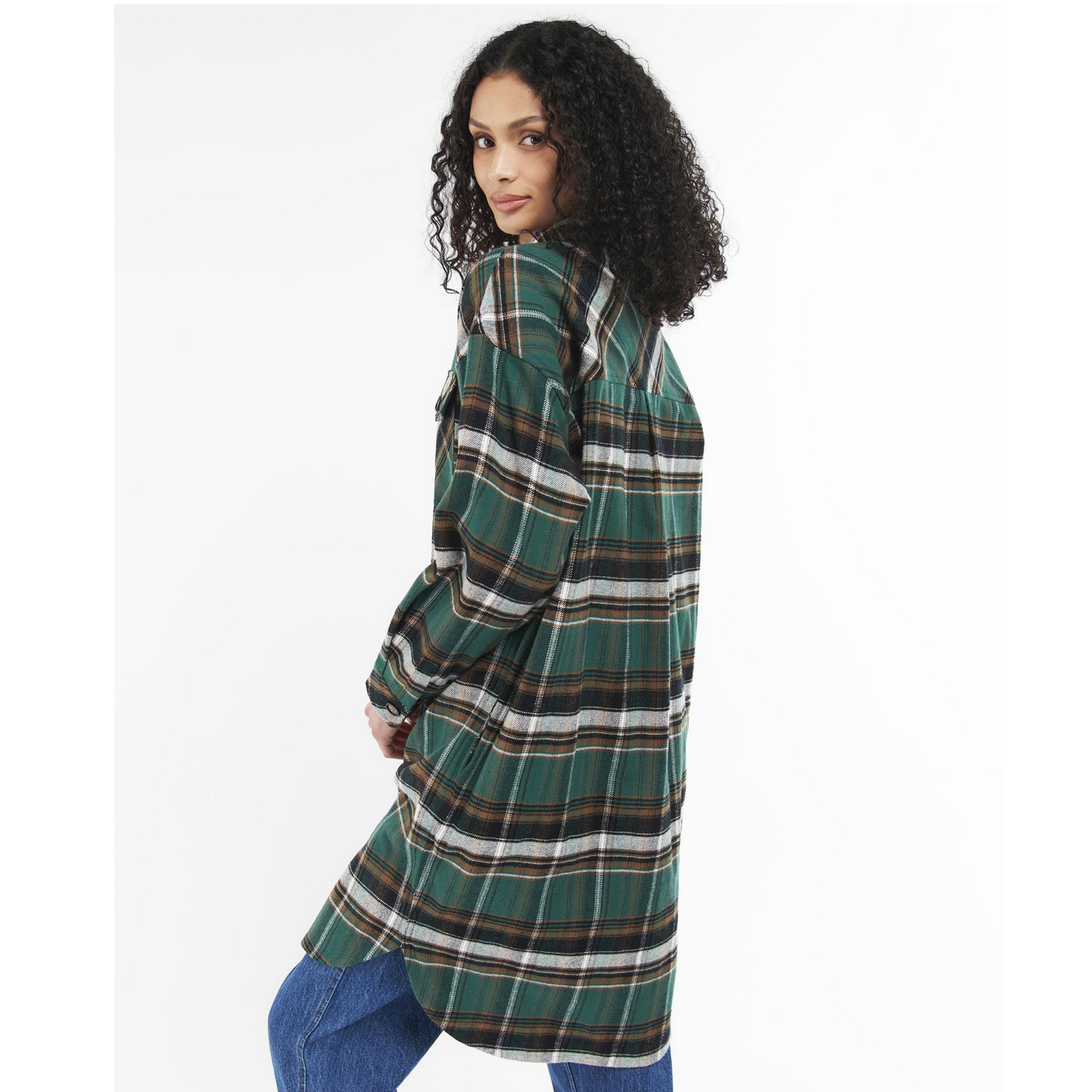 Barbour Cassley Longline Overshirt LOS0040