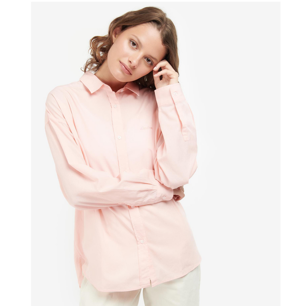 Barbour shirts Pink sales