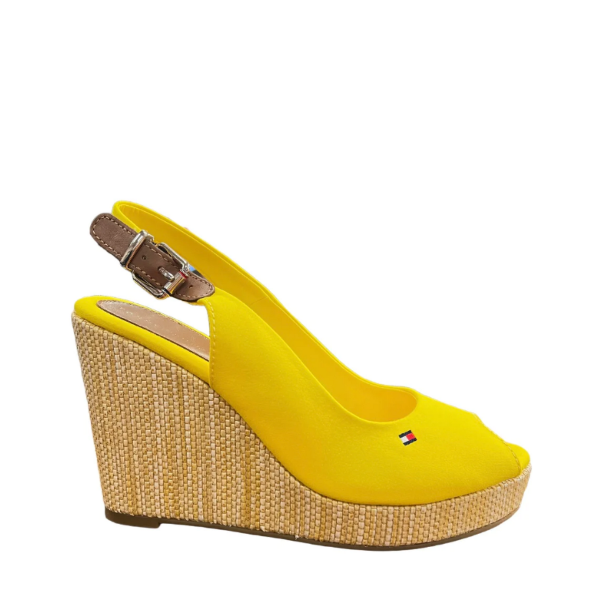 Wedge Tommy Iconic Platform Iconic Slingback Wedge Heel Sandals