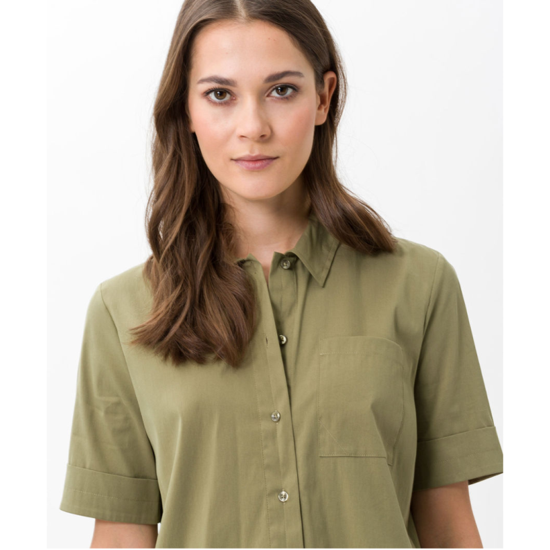 Brax Long Stretch Blouse Shirt Dress 44-5437
